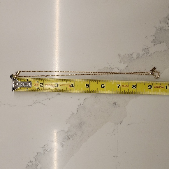 Michael Kors Gold Tone Necklace 17" - Picture 9 of 9